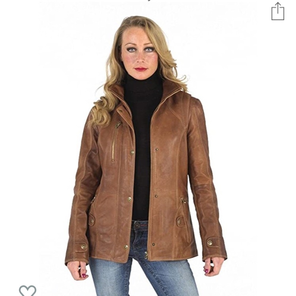 Women’s Genuine Leather Jacket